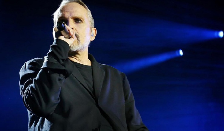 Miguel Bosé.  Archivo