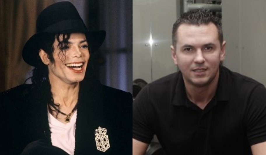 Michael Jackson y Matt Fiddes. Fotos: Instagram/globalfranchisemagazine