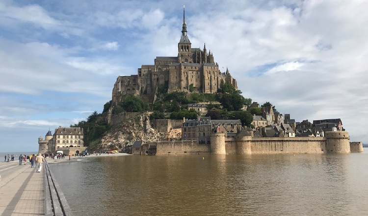 Una bella vista del Mont Saint Michel. EFE