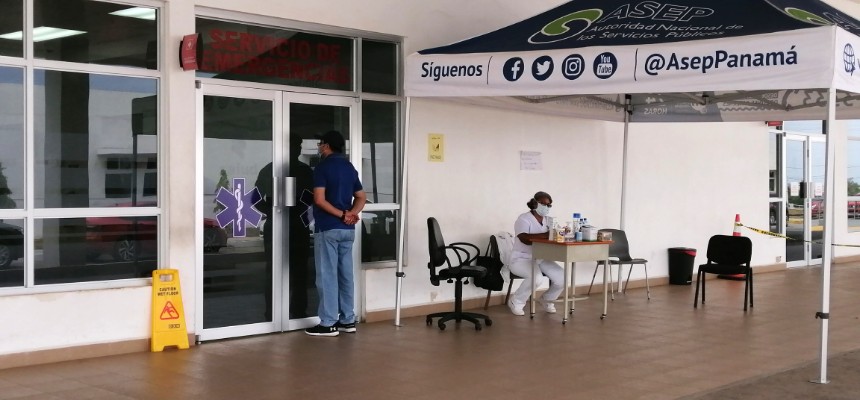 Se informó que una persona se encuentra hospitalizada en la sala para atención de pacientes Covid-19 de la región de Azuero, ubicada en el hospital Anita Moreno de Los Santos.