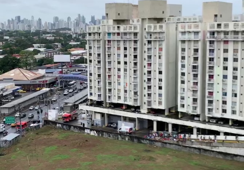 Los residentes del PH Mystic Park fueron evacuados.