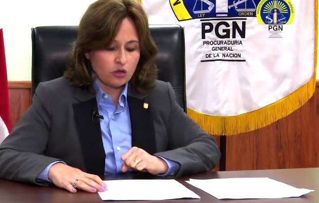 La exprocuradora Kenia Porcell consigna fianza para evitar secuestro de bienes. 