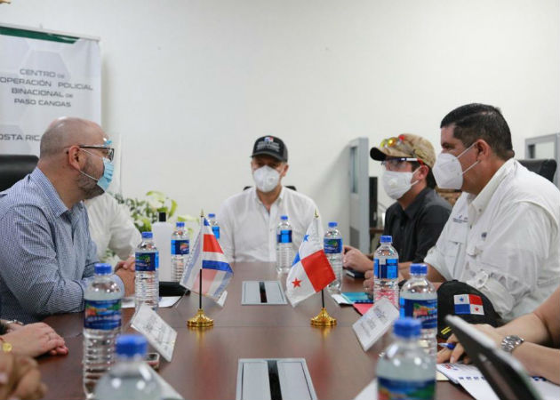 Se ha establecido una hoja de ruta, dijo el ministro de Seguridad de Panamá, Juan Manuel Pino Forero. Fotos: Cortesía. 