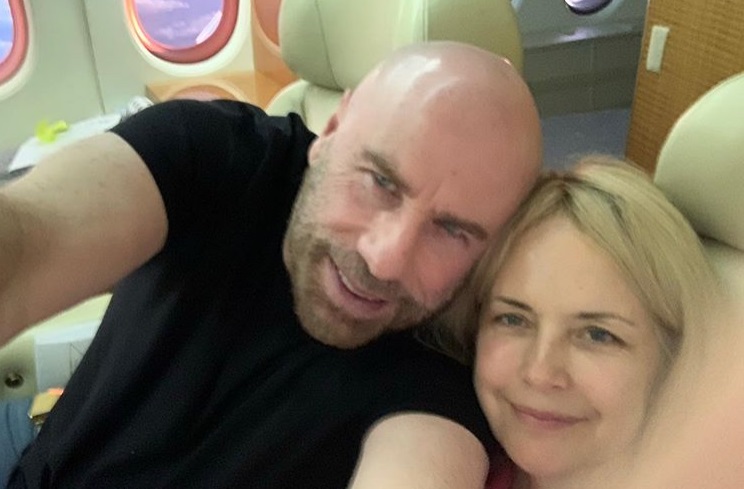 John Travolta y Kelly Preston. Foto: Instagram