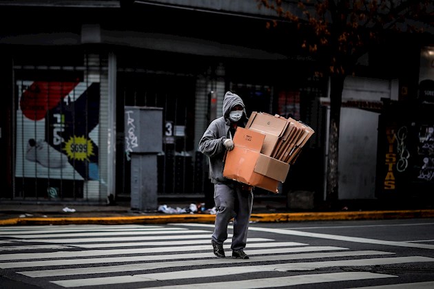 La previsión se basa en las estimaciones que indican un desplome del producto interior bruto mundial de entre el 4,9 % y el 10 %.