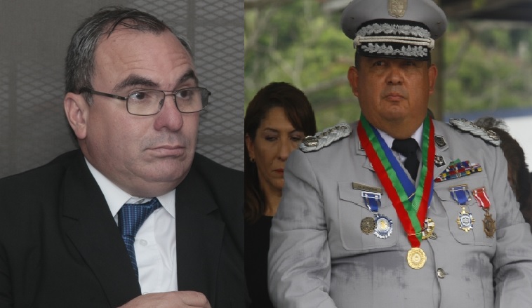 Rolando López (izq.) y Omar Pinzón ocuparon altos cargos durante el gobierno de Juan Carlos Varela.