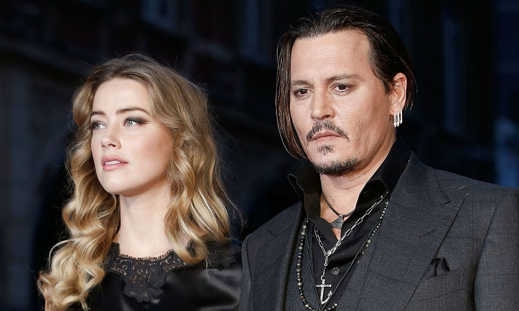 Amber Heard y Johnny Depp. Foto: Instagram