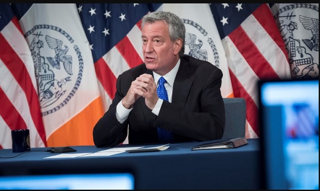 Bill de Blasio de Nueva York. EFE