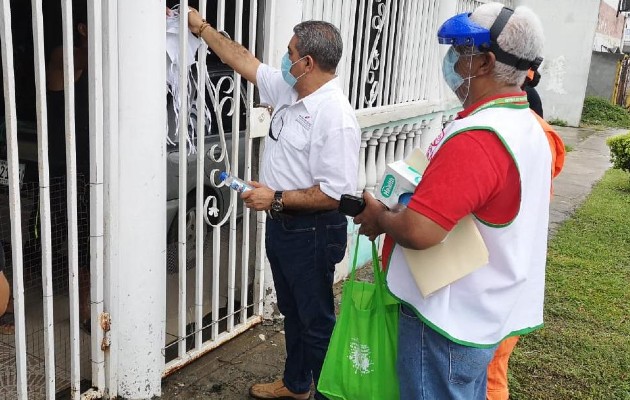 Panamá refuerza vigilancia y trazabilidad de casos de la COVID-19. Cortesía