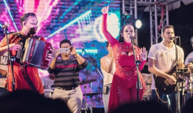 El fin se semana se presentaron Kenny y Kiara. Cortesía