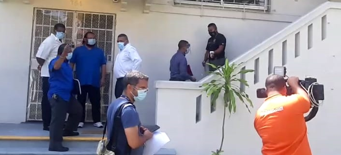 Miembros de Sintrapacasipa acudieron a la Procuraduría General de la Nación a interponer la querella penal.