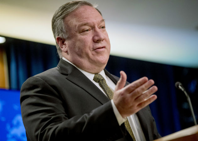 EE.UU. golpea a Huawei con restricciones de visados por violar derechos humanos Pompeo acusó a empleados de Huawei de "dar apoyo material" al Partido Comunista Chino. Fotos: Archivo/Ilustrativa.