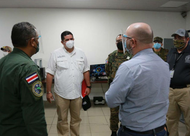 Se ha establecido una hoja de ruta, dijo el ministro de Seguridad de Panamá, Juan Manuel Pino Forero. Fotos: Cortesía. 