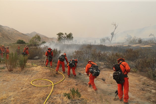 El incendio comenzó poco a poco y se nota que se ha extendido por impericia humana ya que es un mercado popular con materiales plásticos y alfombras, que son productos inflamables.