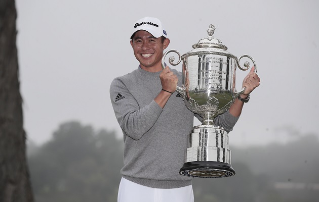 Collin Morikawa ganó el primer major del año.