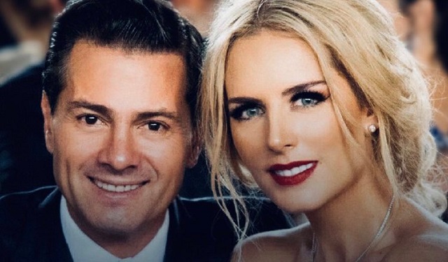 Enrique Peña Nieto y Tania Ruiz. Foto: Instagram