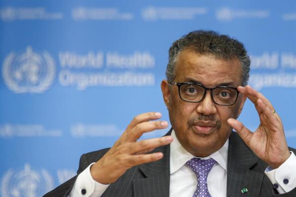 El director general de la Organización Mundial de la Salud (OMS), Tedros Adhanom Ghebreyesus, dijo que el exceso de demanda está creando ya un nacionalismo de vacunas y hay riesgo de que suban los precios de ellas. FOTO/EFE