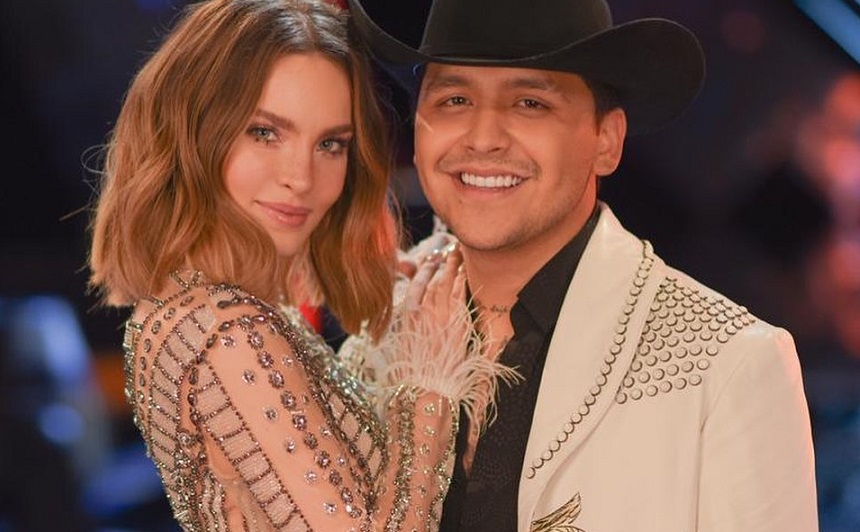 Belinda y Christian Nodal. Instagram