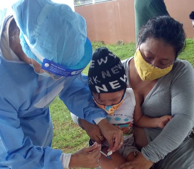  La vacunación es el método más efectivo para prevenir enfermedades y exhortó a la comunidad, a acudir al llamado.