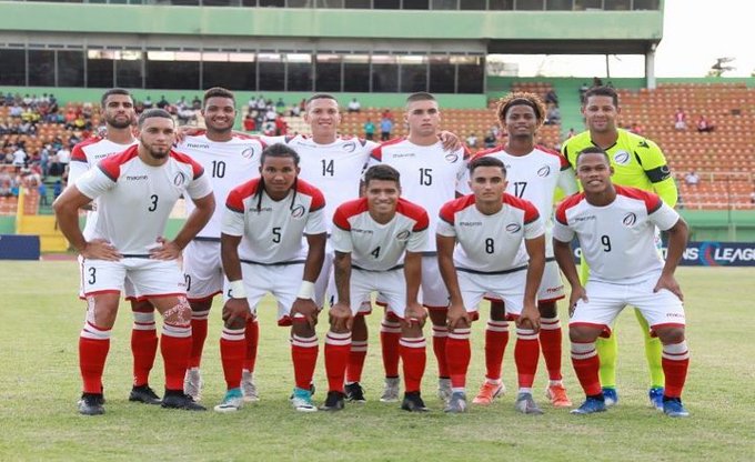 Equipo de República Dominicana. Foto:@fedofutbol