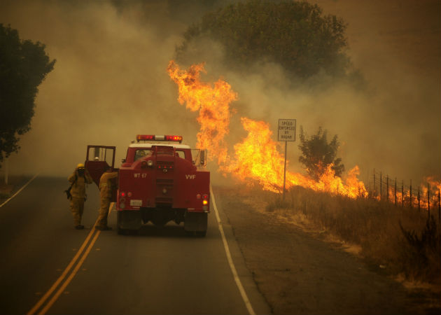 El gobernador de California, Gavin Newsom, declaró el estado de emergencia. Fotos: EFE.