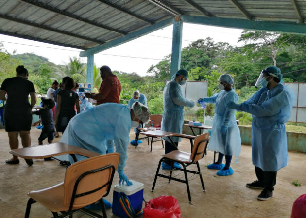 Las comunidades atendidas se encuentran en una área semi-rural. Fotos: Diómedes Sánchez S.