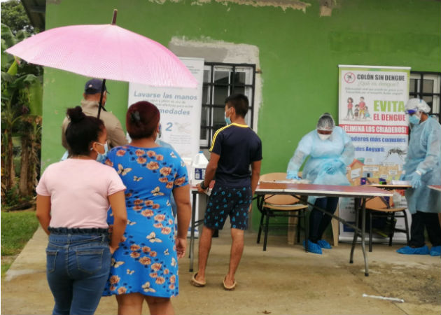 Las comunidades atendidas se encuentran en una área semi-rural. Fotos: Diómedes Sánchez S.