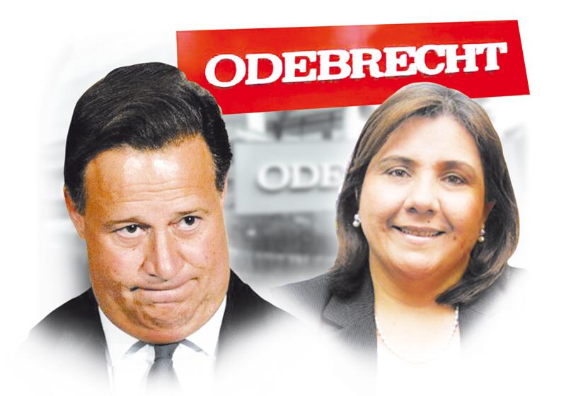 Juan Carlos Varela y Ruth Morcillo.