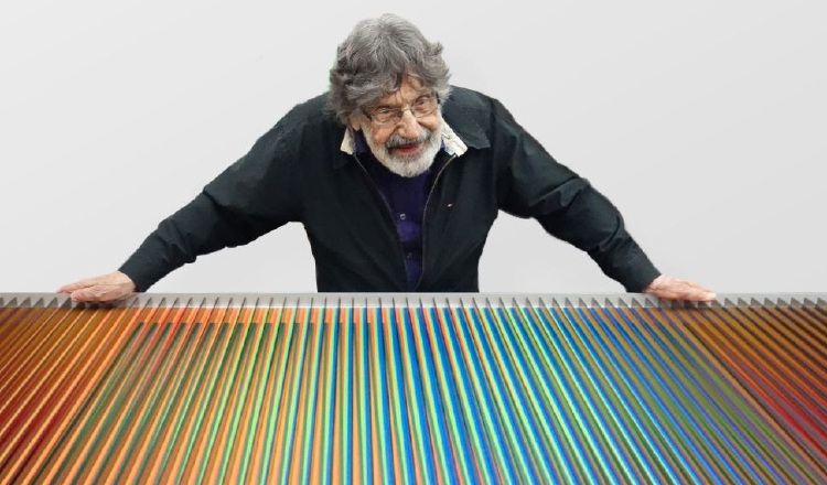 Maestro Carlos Cruz-Diez.  Cortesía