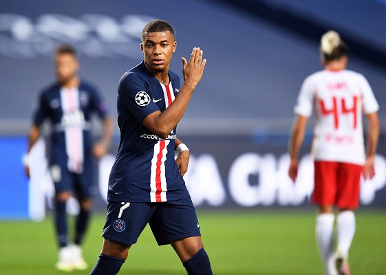 Kylian Mbappé. Foto:EFE