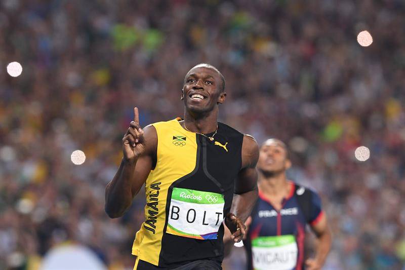 Usain Bolt. Foto:EFE