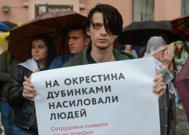 Las protestas en Bielorrusia contra el presidente  Alexandr Lukashenko se han incrementado. Fotos: EFE.