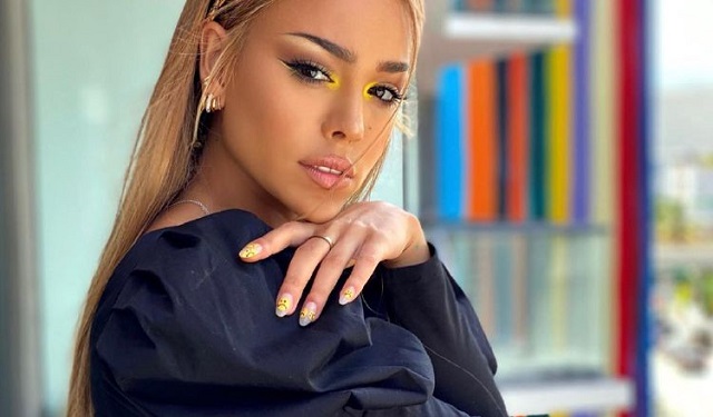 Danna Paola participó el la exitosa serie 'Élite'. Foto: Instagram