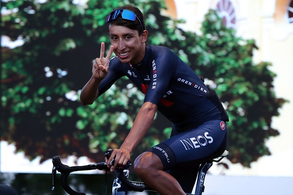 Egan Bernal. Foto:EFE