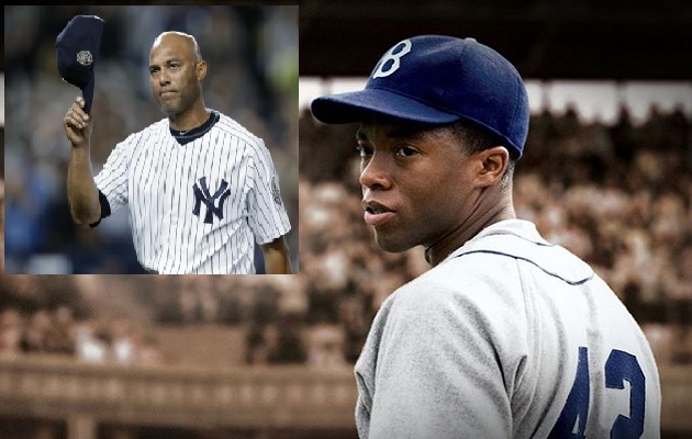 Boseman interpretó a  Jackie Robinson.