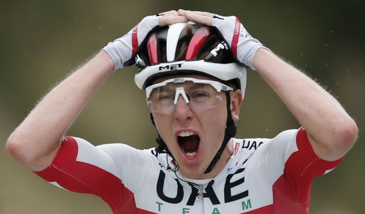 1. Pogacar se convirtió en el ganador más joven de una etapa en el Tour.