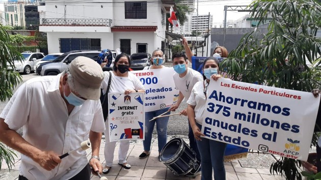 Los dueños de los colegios particulares están solicitando el subsidio, porque aseguran que no aguantan la crisis económica en la que los ha dejado la COVID-19.