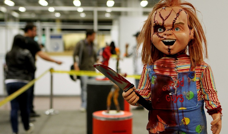 Imagen del muñeco Chucky, un clásico del cine de terror.  EFE