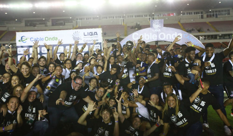 Tauro fue el último campeón del fútbol panameño, gano el Apertura 2019. Foto: Anayansi Gamez