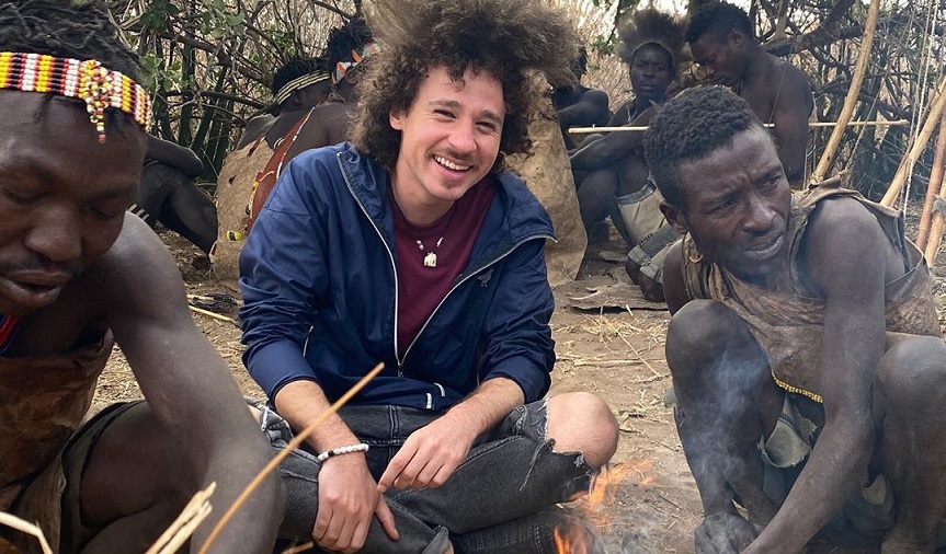 Luisito Comunica durante su viaje. Instagram