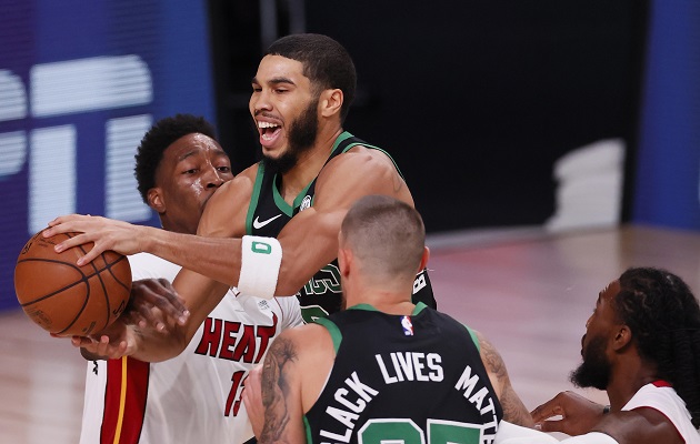 Los Celtics sacaron su mejor juego el viernes.