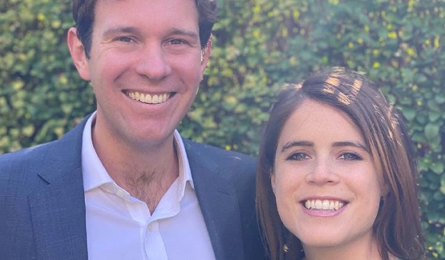 Jack Brooksbank y la princesa Eugenie. Foto: Instagram