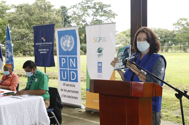 Beatriz Schmitt es la coordinadora nacional del Programa de Pequeñas Donaciones. Foto cortesía PNUD