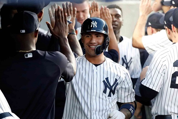 Gleyber Torres de los Yansuis. Foto:EFE