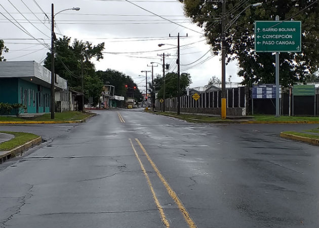 El toque de queda total el sábado y domingo se mantiene este fin de semana en Chiriquí. Foto: José Vásquez.