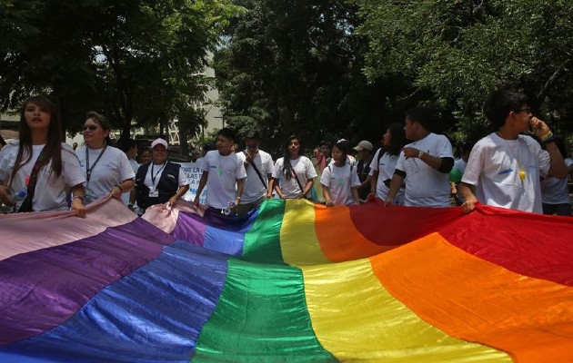 Audiencia sobre Matrimonio Igualitario en Panamá. Foto:EFE