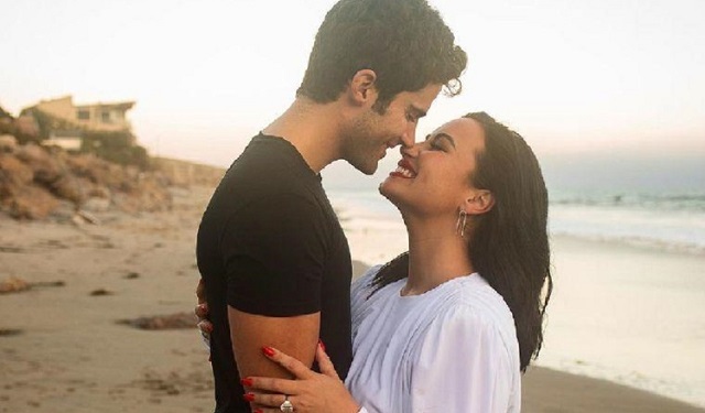 Max Ehrich y Demi Lovato solo estuvieron comprometidos dos meses. Foto: Archivo