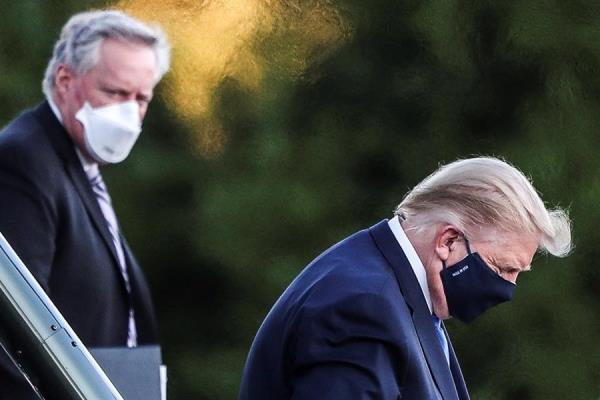 Sean Conley, médico del presidente Donald Trump, se negó a detallar si, pese a que no necesitó oxígeno hoy, el mandatario ha tenido que recibirlo desde que comenzó el tratamiento. FOTO/EFE