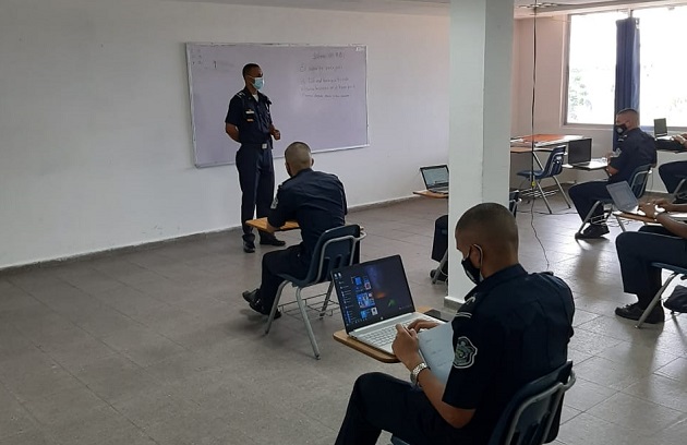 La Esopol es el  único centro de formación policial en la región que gradúa a sus estudiantes con una licenciatura. Foto cortesía Policía Nacional