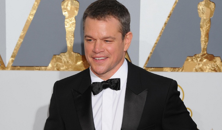 El actor Matt Damon asiste a la edición 88 de los Premios Óscar, en el Teatro Dolby de Los Ángeles, California. EFE
